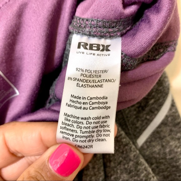 RBX Performance Leggings - Grey - Size Small - Picture 9 of 10